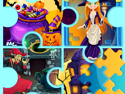 Witchs House Halloween Puzzles gameplay preview