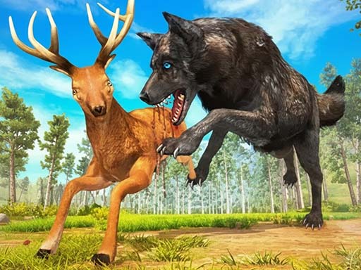 Wolf Simulator Forest Hunt 3D gameplay preview
